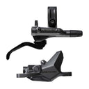 DISC BRAKE ASSEMBLED SET/J-kit, DEORE, BL-M6200(R), BR-M6200(R), W/O ADAPTER, METAL PAD(W/O FIN), 1700MM HOSE(SM-BH90-SS BLACK), W/CONNECTER INSERT
