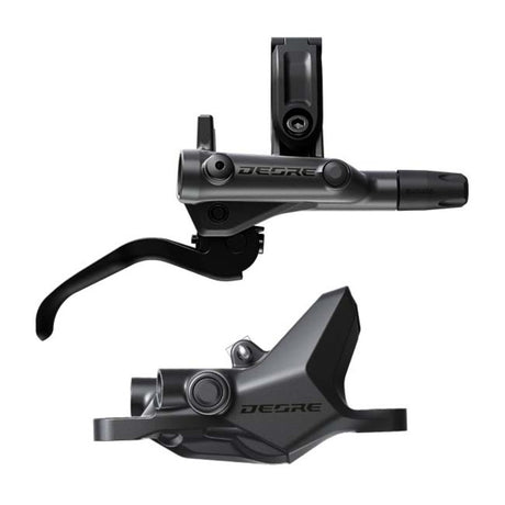 DISC BRAKE ASSEMBLED SET/J-kit, DEORE, BL-M6200(L), BR-M6200(F), W/O ADAPTER, METAL PAD(W/O FIN), 1000MM HOSE(SM-BH90-SS BLACK), W/CONNECTER INSERT