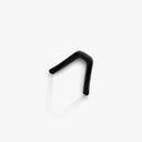 FRAME NOSE PIECE FOR S-PHYRE MAGNETIC, MATTE EXTRA WHITE