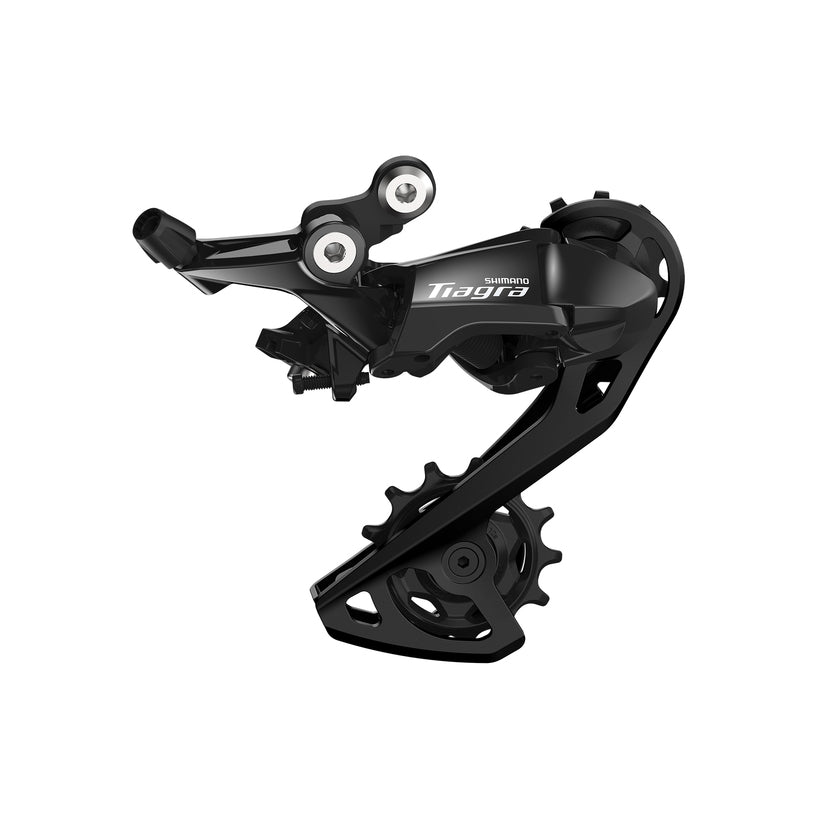 REAR DERAILLEUR, RD-R4000, TIAGRA, 11-SPEED, TOP NORMAL, SHADOW DESIGN, DIRECT ATTACHMENT, BLACK