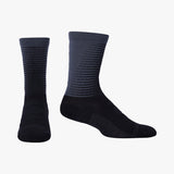 S-PHYRE MERINO TALL SOCKS, BLACK/GRAY, S/M (SHOE SIZE 36-40)