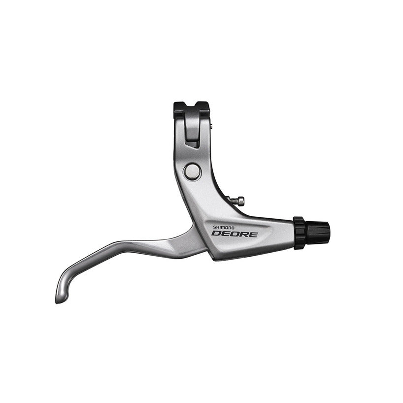 BRAKE LEVER, BL-T611, DEORE RIGHT, CABLE TYPE, 3-FINGER, BLACK