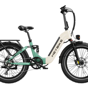 Heybike Horizon 24" Fat Tire Full Suspension Folding