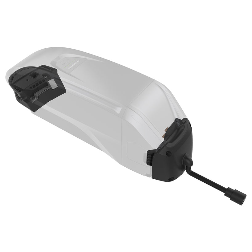 BATTERY MOUNT, BM-E8016, W/O KEY CYLINDER, BATTERY CABLE=600MM, BLACK