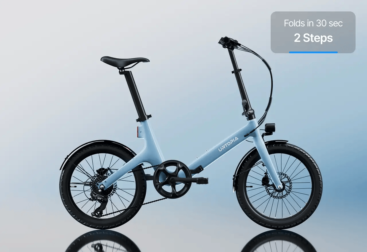 Urtopia Carbon Fold Step-Thru E-Bike