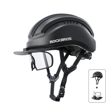 Bike Cycling Helmet with Magnetic Visor