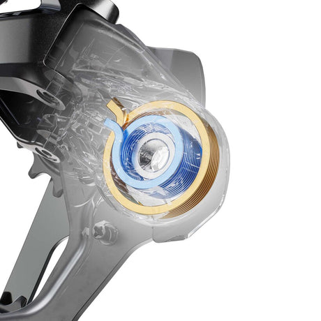 REAR DERAILLEUR, RD-M8200, DEORE XT, GS, 12-SPEED, TOP NORMAL, SHADOW ES DESIGN, DIRECT ATTACHMENT