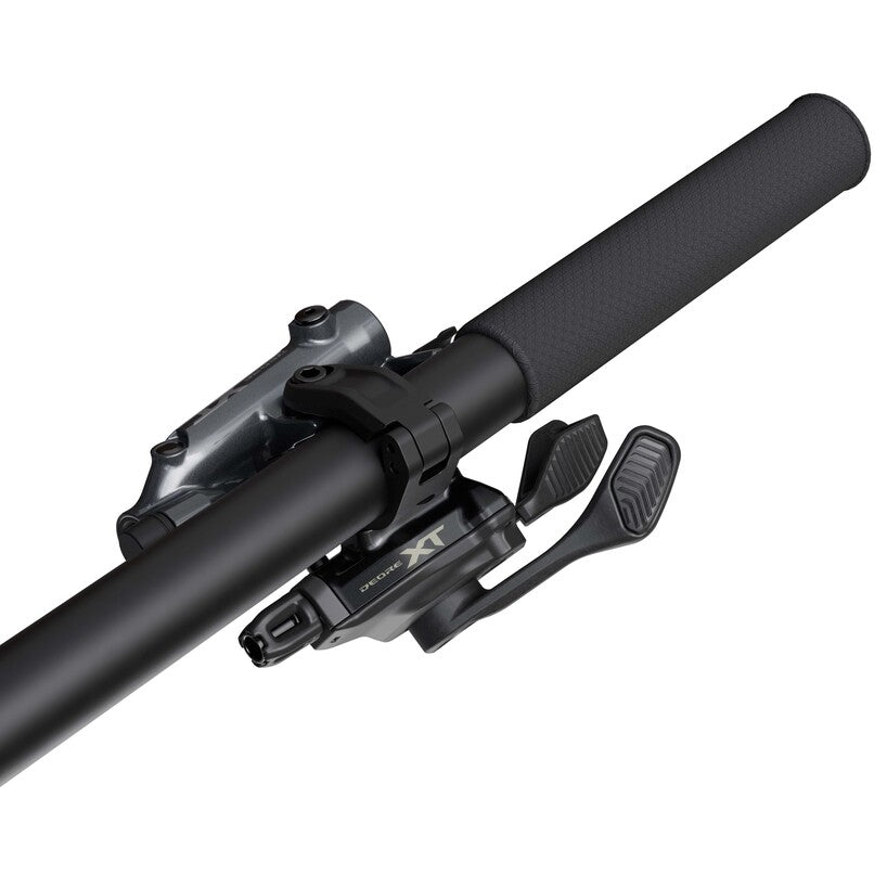SHIFT LEVER, SL-M8200-IR, DEORE XT, RIGHT, DIRECT ATTACH TO BL (I-Spec EV), 12-SPEED, 2050MM INNER, W/O OGD, BLACK OT-SP41S, ADD 6MM SEALED CAP X3 AND NOSE CAP X1