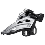 FRONT DERAILLEUR, FD-M4100-D, DEORE, FOR 2X10, SIDE SWING, FRONT-PULL, DIRECT MOUNT, CS-ANGLE: 64-69, FOR TOP GEAR: 38T, CL: 48.8/51.8MM