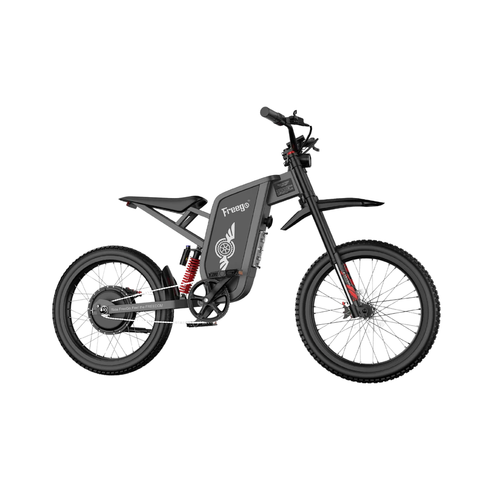 Freego X1 Series Agile All-Terrain Electric Dirt Bikes with Pedals