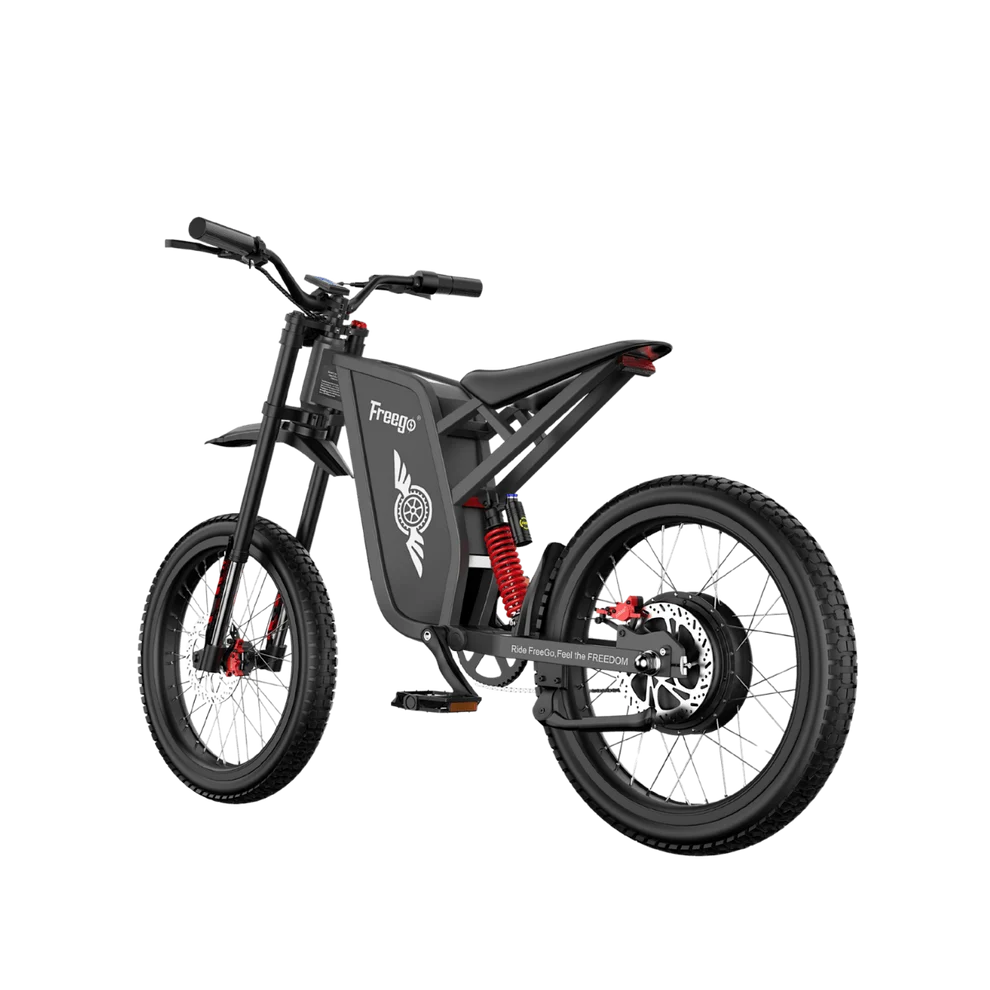 Freego X1 Series Agile All-Terrain Electric Dirt Bikes with Pedals