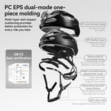 Steering Remote Smart Riding Helmet with Bike Headlight and Tail Light GlowGuard