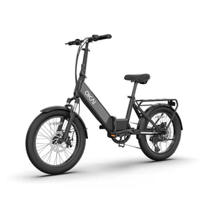 OKAI FlexMov EBF10 Folding Electric Bike for Adults 350W Long Range 59 Miles 20x3 Fat Tires
