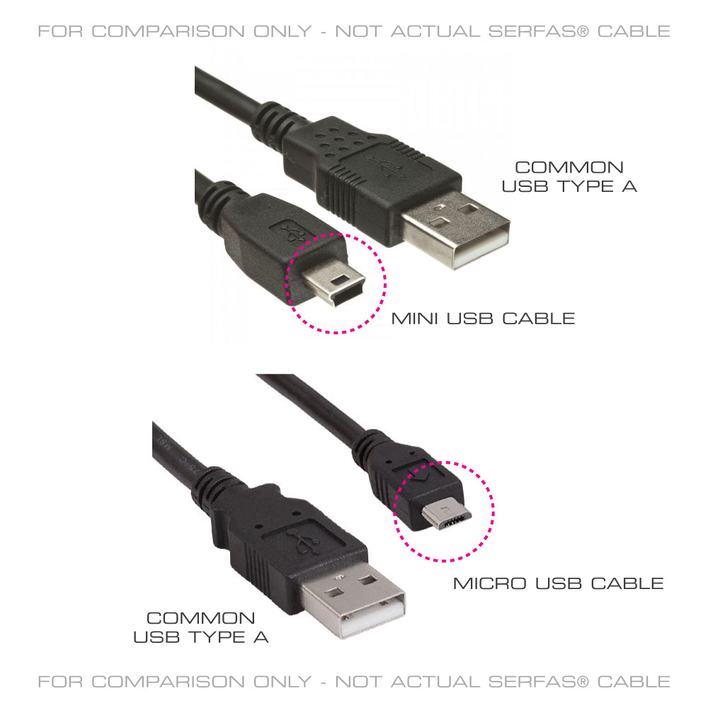 Micro USB Cable Charger (See Compatibility List)