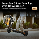 NAVEE   GT3   Max   Electric   Scooter｜Dual   Spring   Shock   Suspension｜46.6miles   Eco-range｜1000W