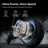 NAVEE   GT3   Max   Electric   Scooter｜Dual   Spring   Shock   Suspension｜46.6miles   Eco-range｜1000W