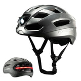 Steering Remote Smart Riding Helmet with Bike Headlight and Tail Light GlowGuard
