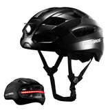 Steering Remote Smart Riding Helmet with Bike Headlight and Tail Light GlowGuard