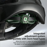 Steering Remote Smart Riding Helmet with Bike Headlight and Tail Light GlowGuard