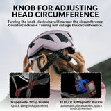 ROCKBROS LK-11 Cycling Helmet Integrated Adjustable Shockproof MTB Road Unisex
