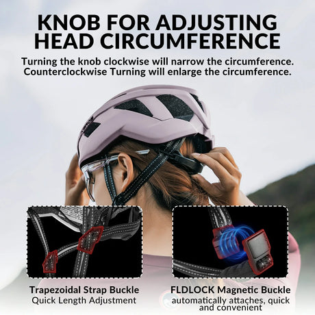 ROCKBROS LK-11 Cycling Helmet Integrated Adjustable Shockproof MTB Road Unisex