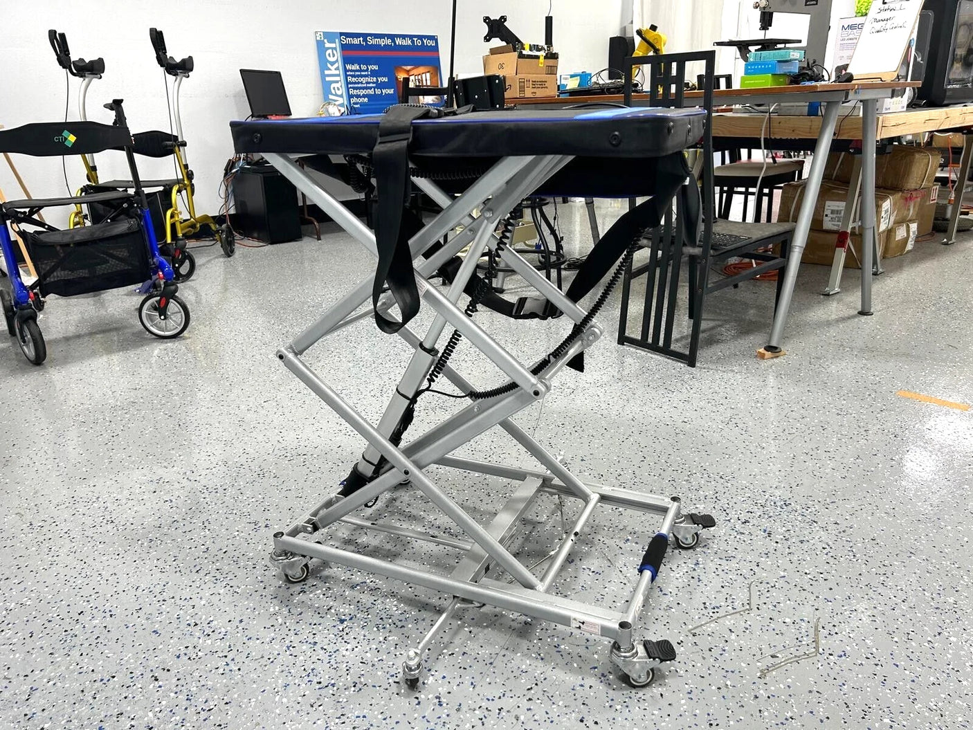 CTIONE Rollator wheelchair lifter Battery Powered Lift 100 lb portable light weight