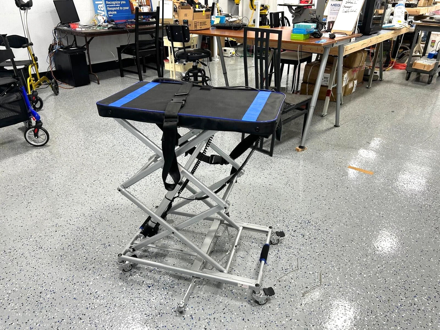CTIONE Rollator wheelchair lifter Battery Powered Lift 100 lb portable light weight