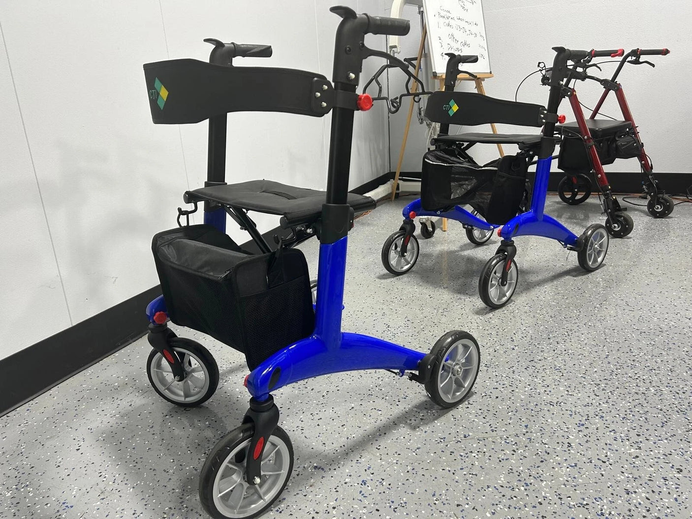 Carbon Fiber Foldable Rollator-Upper Armrest-CTI One W102