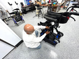 CTIONE Rollator wheelchair lifter Battery Powered Lift 100 lb portable light weight