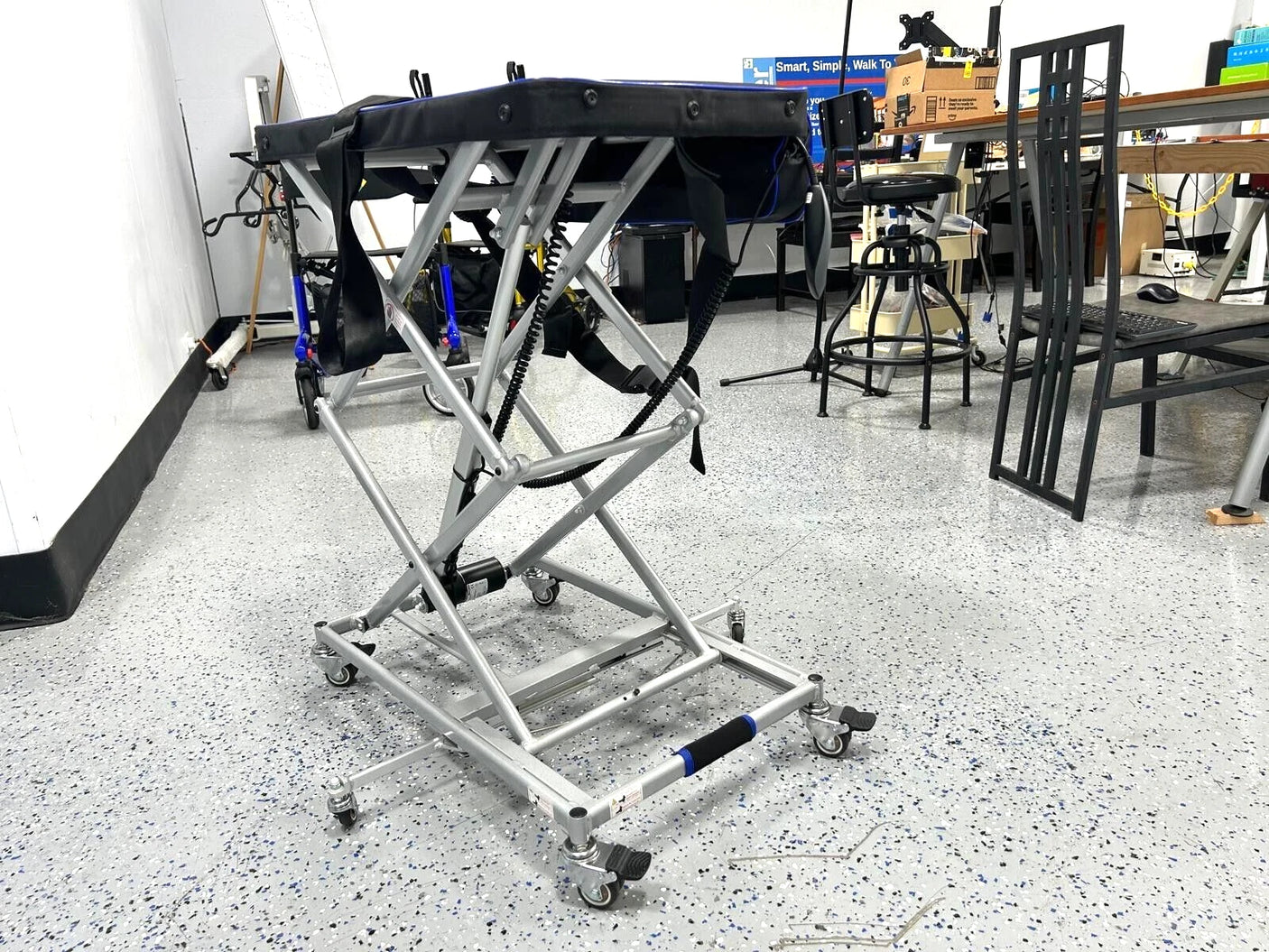 CTIONE Rollator wheelchair lifter Battery Powered Lift 100 lb portable light weight