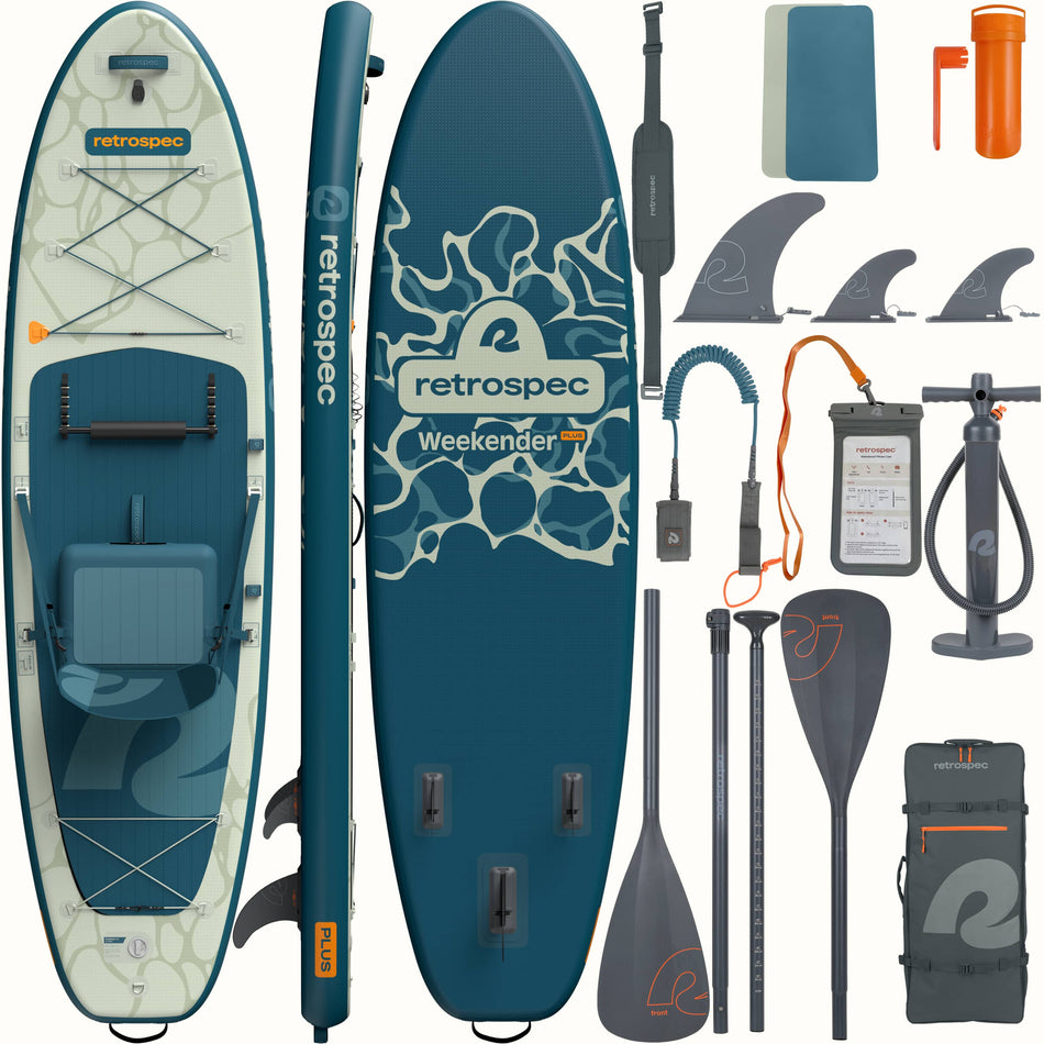 Weekender Plus Inflatable Stand Up Paddle Board Kayak Hybrid 10'6"